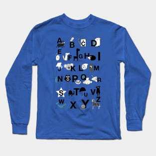 ABC Blue Long Sleeve T-Shirt